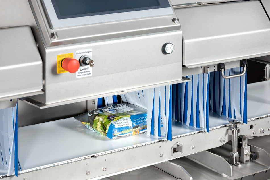 Inspeção por Raios-X de Alta Resolução | Inspecionando pacote de salada 