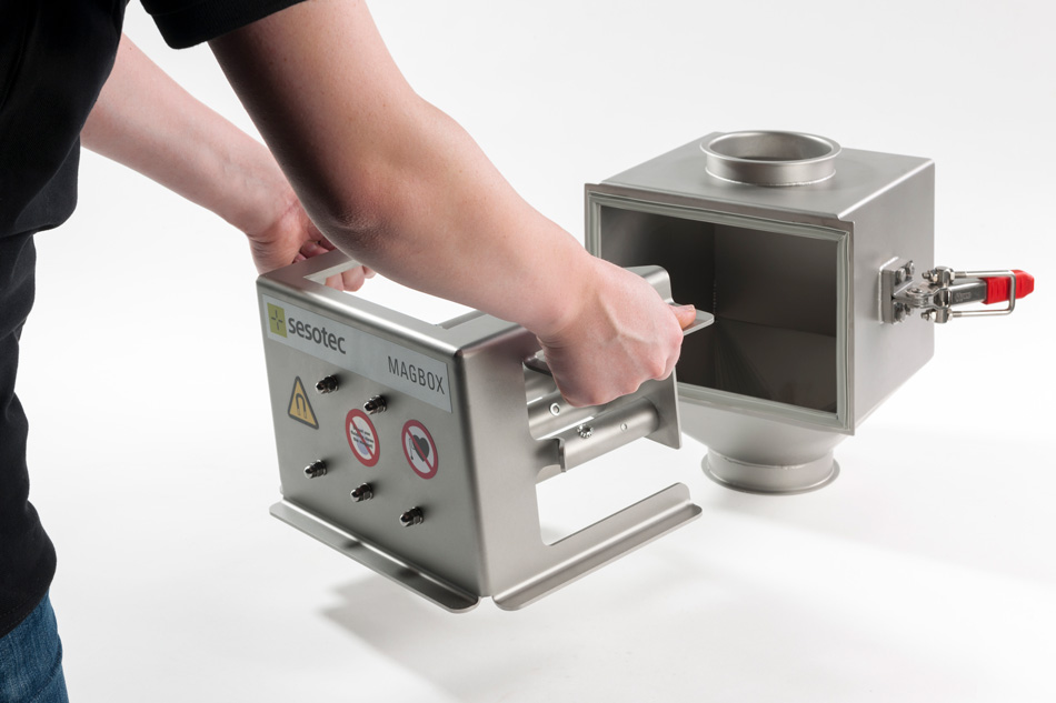 Separadores Magnéticos  para Aplicações de Queda Livre | MAGBOX